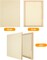 6 Pack Wood Panels for Painting 12 x 16 Inch Craft Wood Board Unfinished Wood Wooden Panel Boards for Painting, Pouring, Arts, Crafts, Paints and More